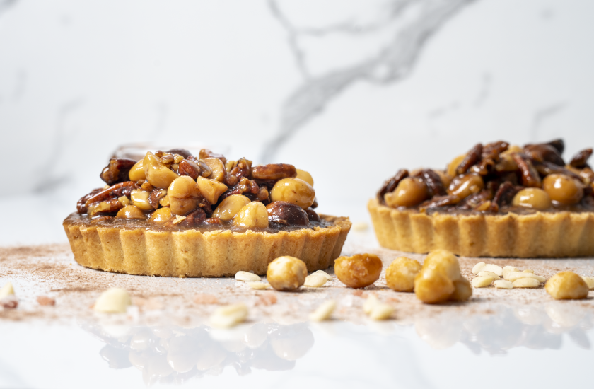 Macadamia & Pecan Pie Tartlets